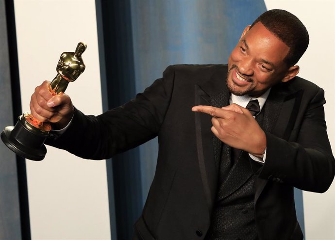 Will Smith at the Vanity Fair Oscar Party