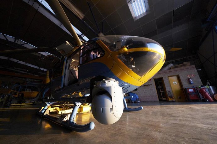 Archivo - Uno de los helicópteros Pegasus de la DGT. Foto archivo.