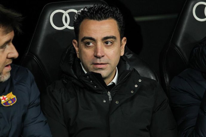 Xavi Hernández, entrenador del FC Barcelona