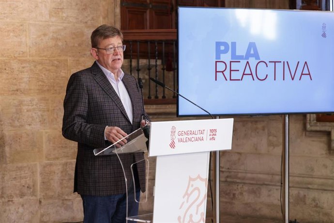Comparecencia del presidente de la Generalitat, Ximo Puig, sobre el Plan Reactiva