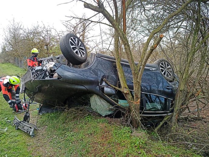Vehículo accidentado