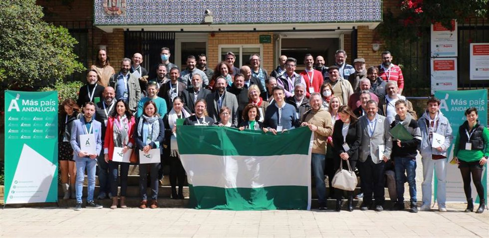 Acto de Más País Andalucía este sábado en Sevilla.