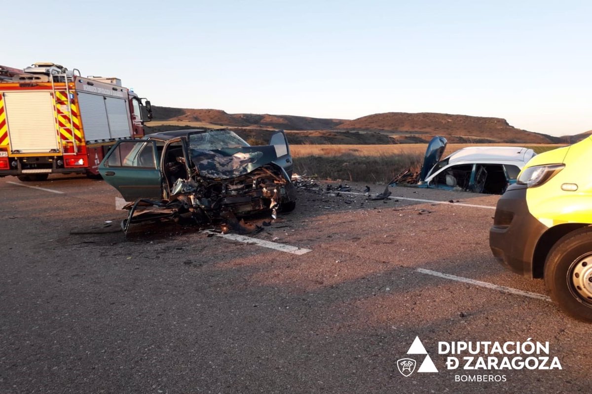 Tres Personas Resultan Heridas En Un Accidente En La A 222 Entre Belchite Y Lécera Zaragoza 3508