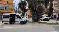 Cuatro heridos en una colisión por alcance en la plaza Manuel Azaña de Málaga