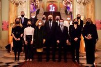 Aragonès, Batet y Colau asisten al concierto del 175 aniversario del Gran Teatre del Liceu