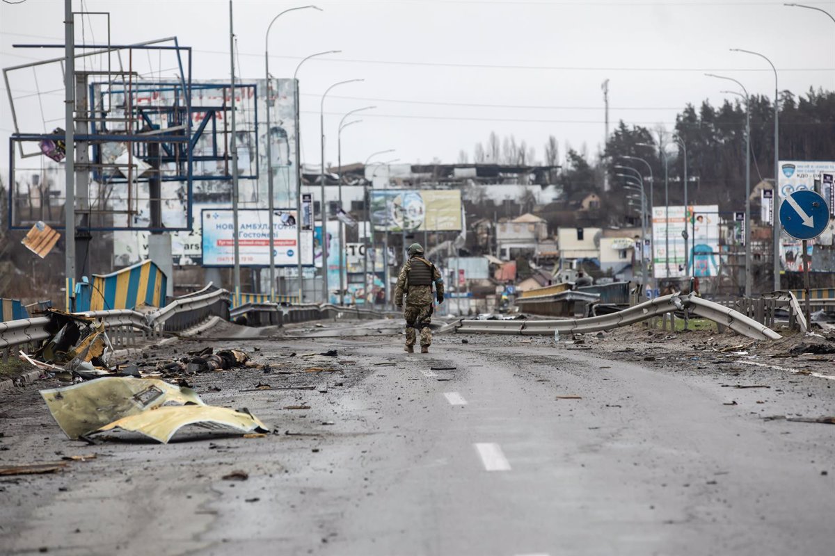 About 340 bodies recovered in Bucha after the withdrawal of Russian forces, according to a Ukrainian newspaper