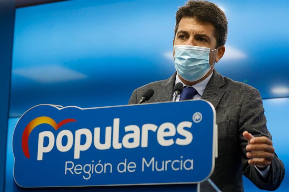 Archivo - El presidente del PPCV, Carlos Mazón, en una imagen de archivo. 