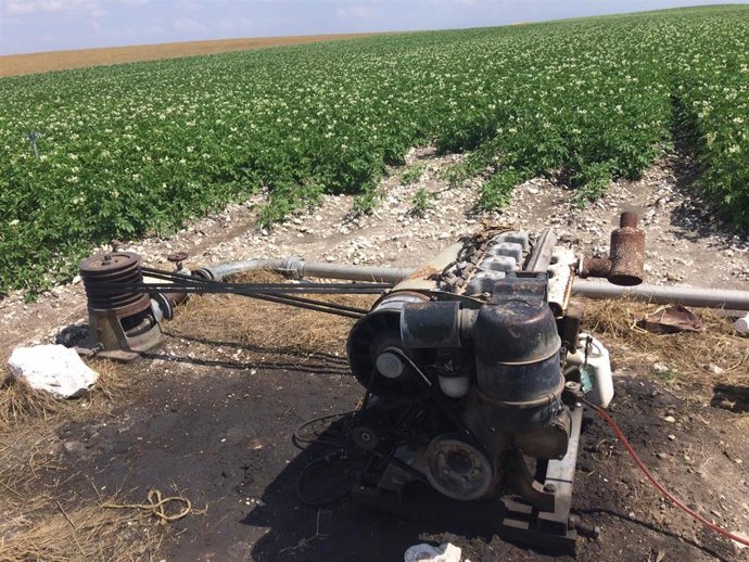 Archivo - Valladolid.- Pozo antiguo utilizado para el riego.