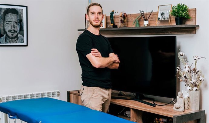 Sergio Haro Garcia, fisioterapeuta a domicilio en Madrid.