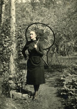 Autoretrato de Benjamina Miyar