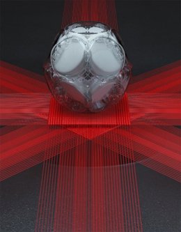 Abdoulaye Barry, Globule blanc (2022). Paper print + NFT. Estimated 500 - 800, sold 1,080 by Fauve Paris auction house in Paris on 10 March 2022