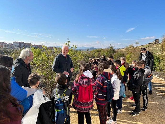 175 Escolares Logroñeses Conocen Hasta El Miércoles Las Particularidades Y Servicios Del Parque Municipal De Jardinería