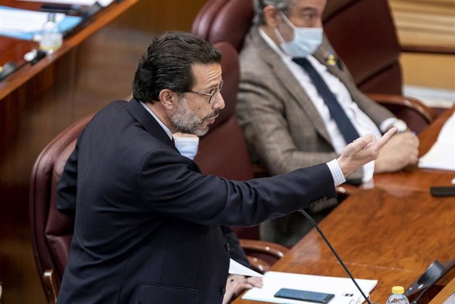 Archivo - El consejero de Economía, Hacienda y Empleo de la Comunidad de Madrid, Javier Fernández-Lasquetty.