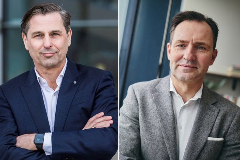 Klaus Zellmer, responsable de Ventas, Marketing y Posventa de la marca Volkswagen y Thomas Schfer, consejero delegado de Skoda