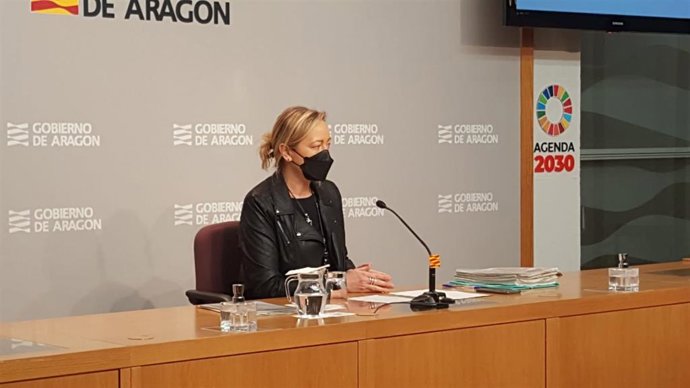 La consejera de Economía, Planificación y Empleo del Gobierno de Aragón, Marta Gastón, analiza los datos del paro de marzo de 2022.