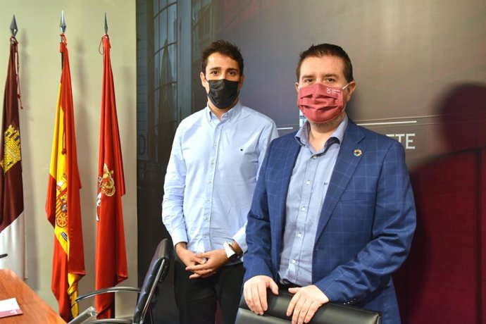 El presidente de la Diputación de Albacete, Santi Cabañero