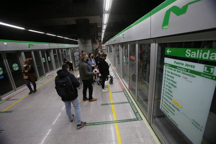 Metro de Sevilla.