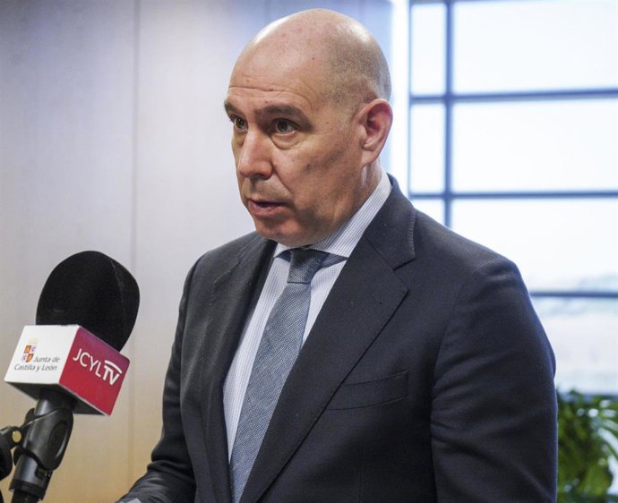 El viceconsejero de Economía y Competitividad en funciones, Carlos Martín Tobalina,