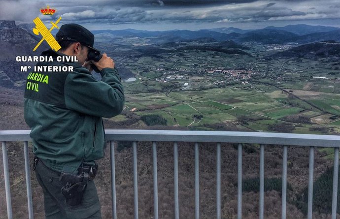 Imagen de archivo de un guardia civil.