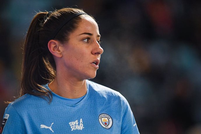 Archivo - Manchester City midfielder Vicky Losada during the Women's English championship, FA Women's Super League football match between Manchester City and Arsenal FC on January 23, 2022 at the Sport City Academy Stadium in Manchester, England - Photo