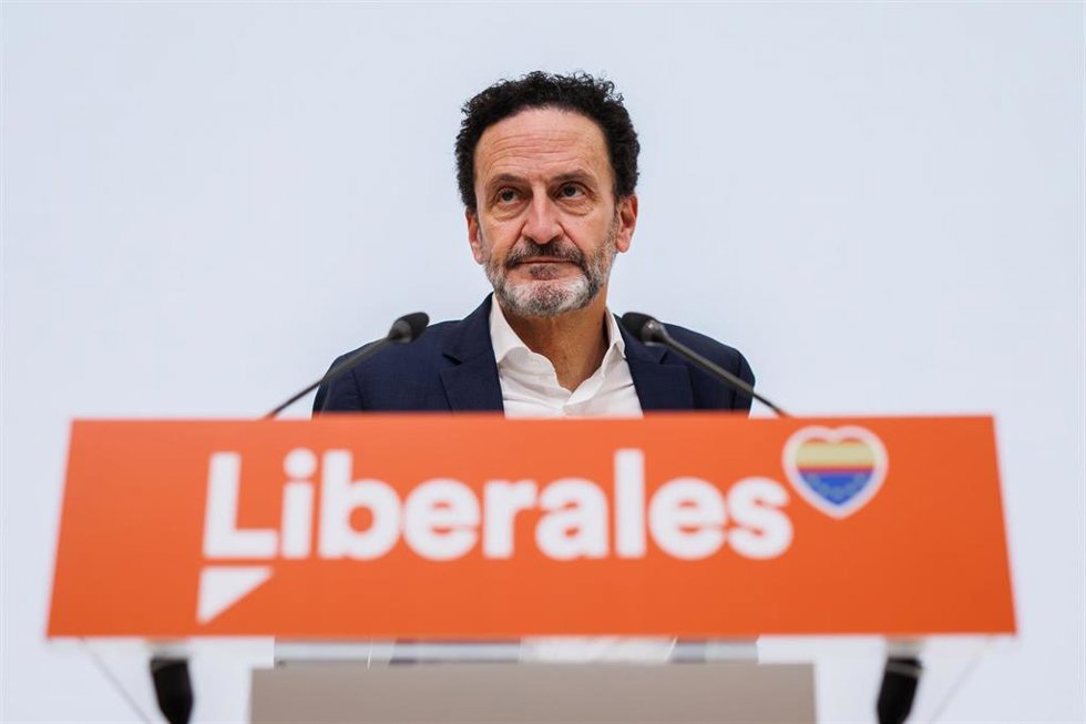 Archivo - El vicesecretario general y portavoz de Ciudadanos, Edmundo Bal, ofrece una rueda de prensa en la sede del partido, a 4 de febrero de 2022, en Madrid (España).
