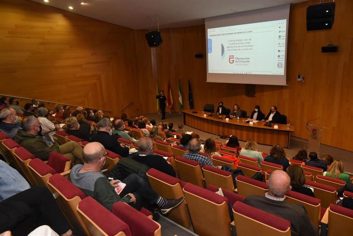 Presentación en la Diputación de ayudas para asociaciones 