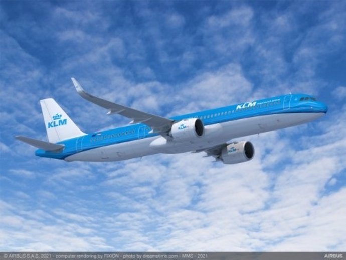 Avión de KLM