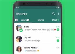 Captura del chat de WhatsApp