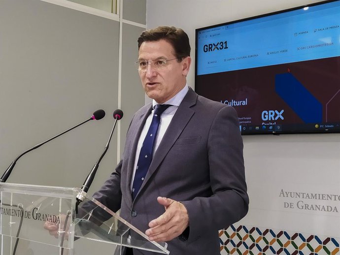 El concejal de Cometidos Estratégicos Granada 2031, Luis Salvador