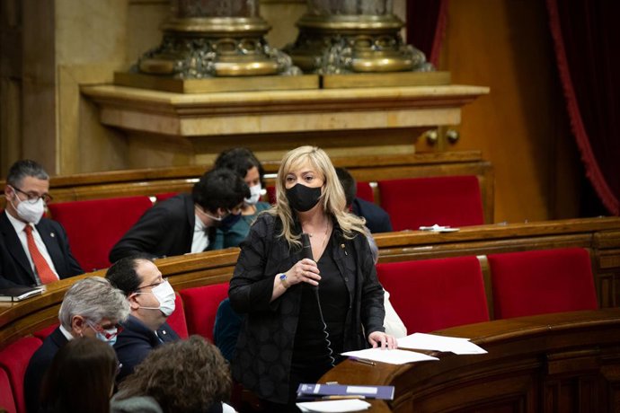 La consellera de Serveis Socials de la Generalitat de Catalunya, Violant Cervera