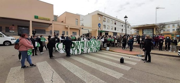 Imagen de la protesta