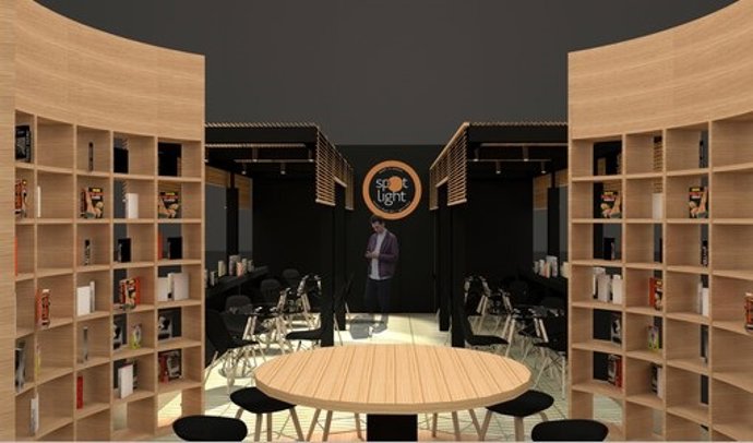 Estand catal de la London Book Fair 