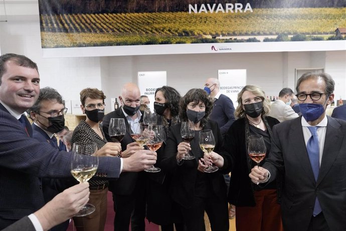 La presidenta Chivite en la la Barcelona Wine Week