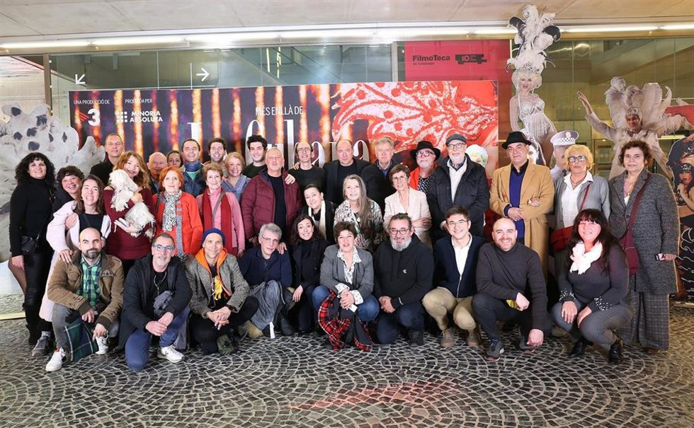 Imagen de la presentación del documental 'Més enll de La Cubana'