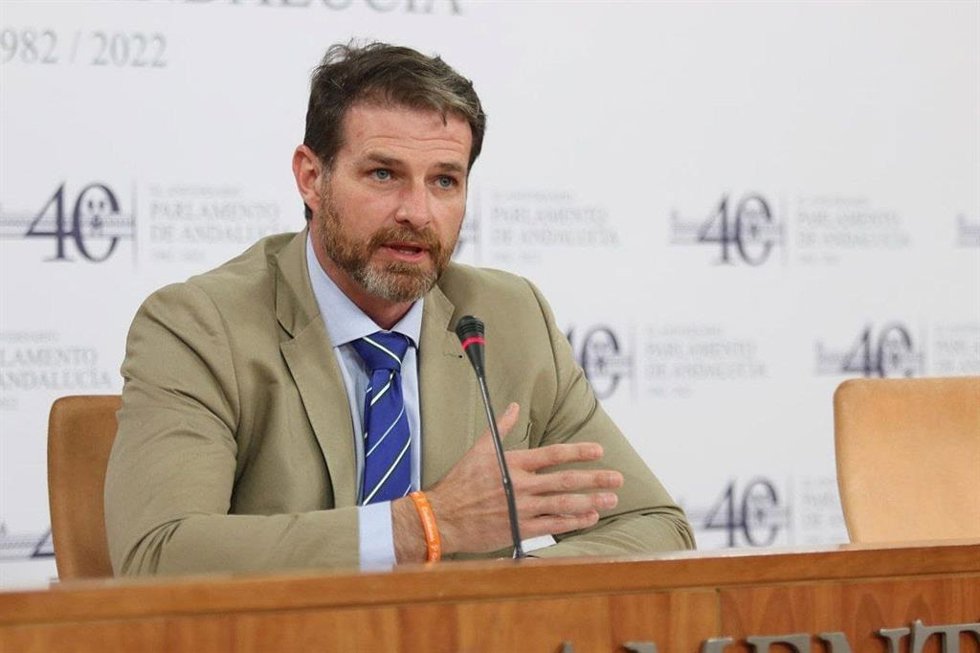 El diputado y portavoz de Cs en la comisión de la Faffe, Juan de Dios Sánchez