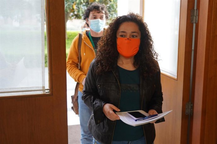 La portavoz del grupo parlamentario Unidas Podemos por Andalucía, Inmaculada Nieto, en una foto de archivo.