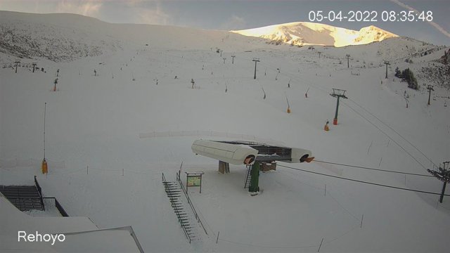 La pista de Rehoyo, este martes