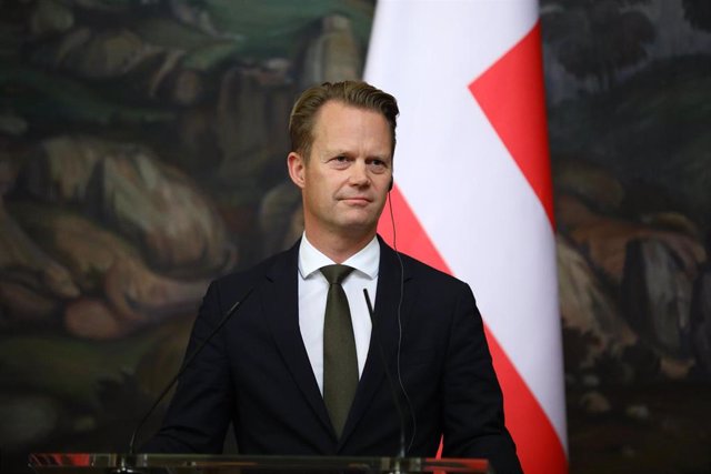 Archivo - El ministro de Exteriores de Dinamarca, Jeppe Kofod 