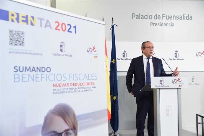 El consejero de Hacienda y Administraciones Públicas de C-LM, Juan Alfonso Ruiz Molina