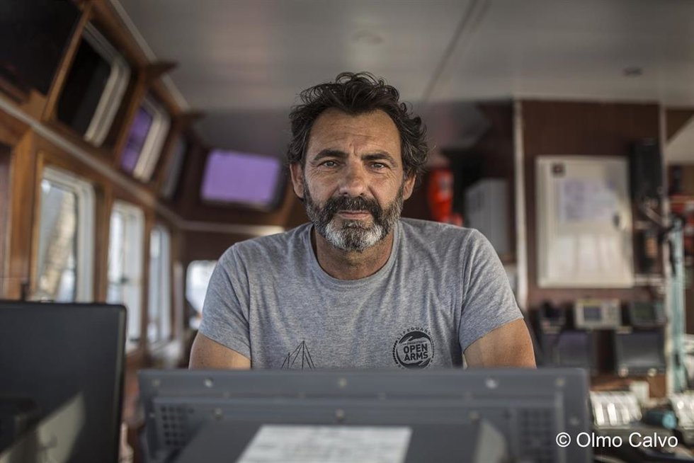 Archivo - El activista scar Camps