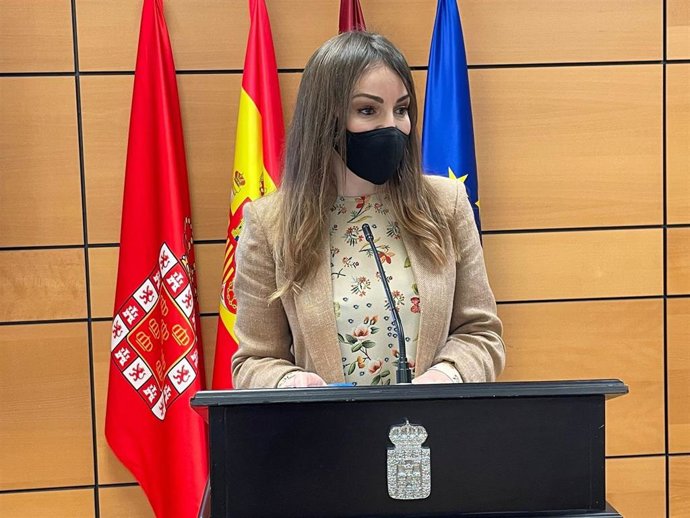 La portavoz del PP en Murcia, Rebeca Pérez