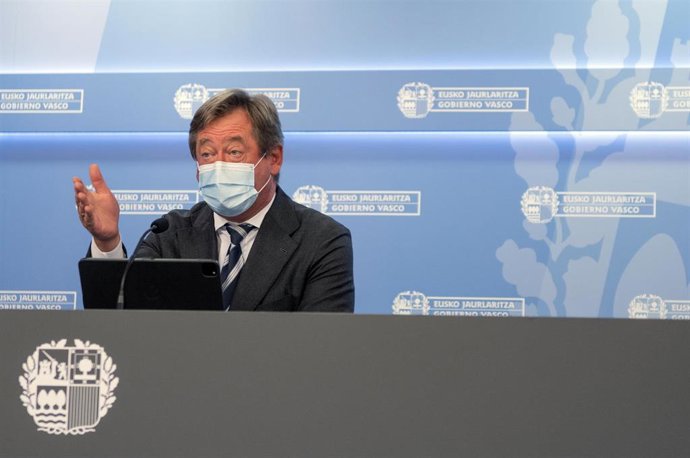 Archivo - El portavoz del Gobierno Vasco, Bingen Zupiria