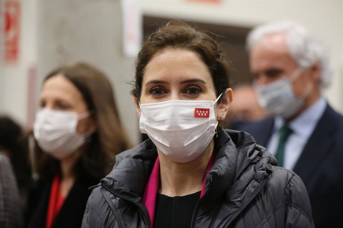 La presidenta de la Comunidad de Madrid, Isabel Díaz Ayuso.