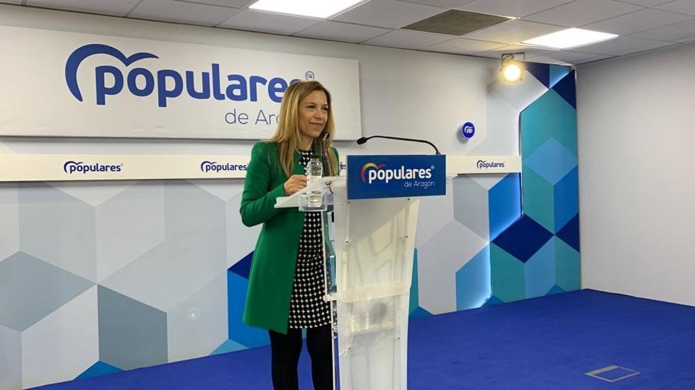 La secretaria general del PP Aragón, Ana Alós.
