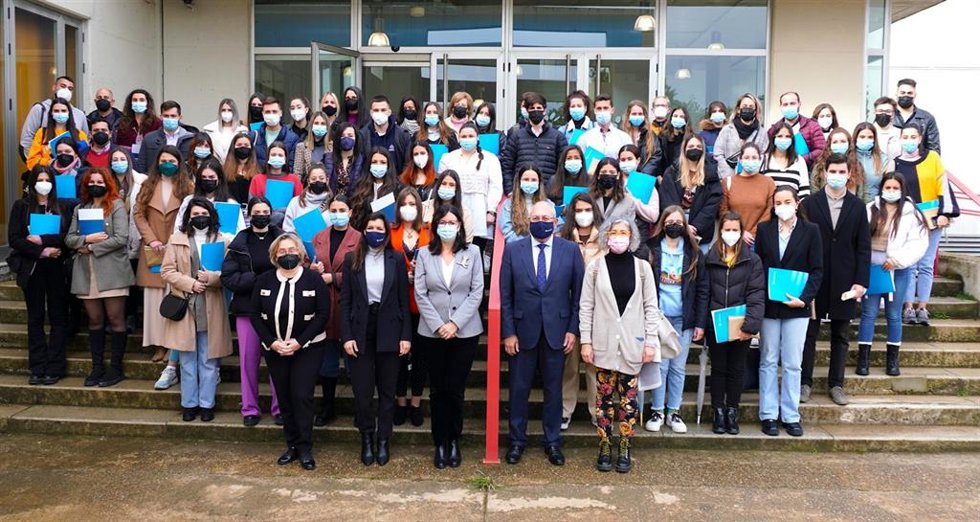 La Fundación Atlantic Copper entrega 107 becas a estudiantes universitarios onubenses.