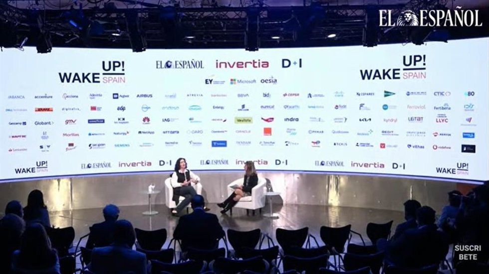 Foro 'Wake Up, Spain!', organizado por El Español, en el que ha participado la vicepresidenta de Producción de Contenidos en Televisión y Películas Internacionales de Netflix en EMEA, Mary-Kathryn Kennedy