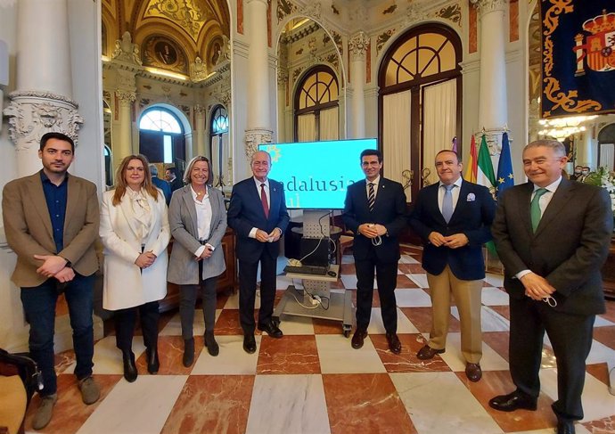 Encuenrto de Andalusian Soul en el Ayuntamiento de Málaga