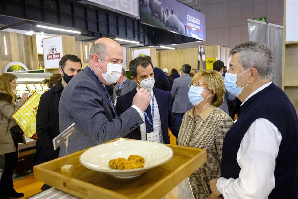Empresas vascas en la Feria Alimentaria de Barcelona.