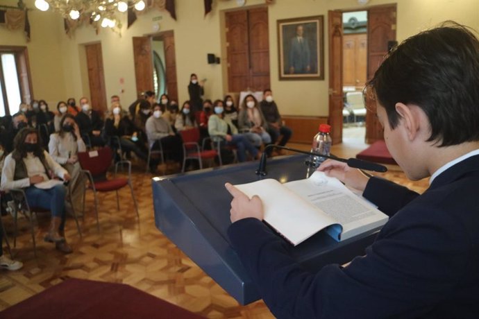 Entrega de premios del certamen literario 'Relatos de Almería'.