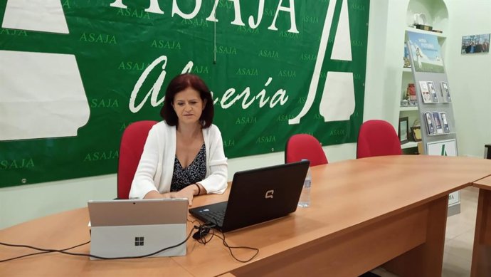 La secretaria general de Asaja en Almería, Adoración Blanque